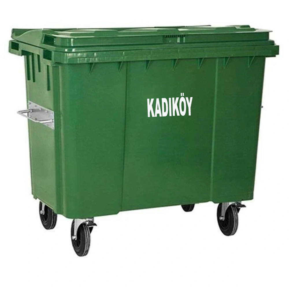 Kadıköy 660 Litre Plastik Çöp Konteyneri